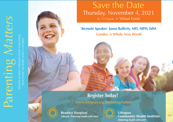 The 2021 Parenting Matters Workshop will take place virtually on Thursday, November 4th, 2021!